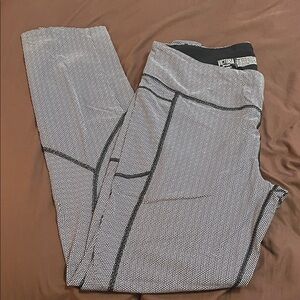 Victoria's Secret Black and White Leggings